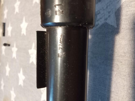 Buenas tardes, otra carabina de mi amigó que no está.... ANSCHUTZ mod.MATCH 54 Cal 22 lr.
   Con todo 42