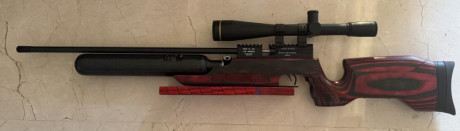 Vendo carabina RAW HM1000x. Calibre30. Regulador Humarex. Se puede cargar Perdigones de uno en uno, adjunto 00