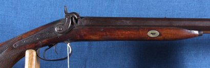 Hola, os presento un arma doble, del famoso Tryon e hijo, un cañon es de escopeta y el otro de fusil, 02
