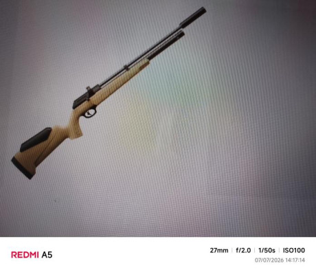 Ha disparado 3 balines. Comprada por capricho. Conserva la etiqueta. En su caja. En Polímero. En Barcelona.200 00