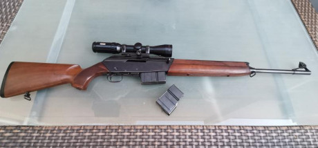 Vendo Valmet Hunter M88 calibre 30.06 con monturas originales Sako Optiloc y visor Tasco Titan 1.5-6x42 02
