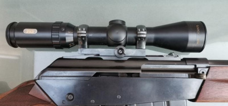 Vendo Valmet Hunter M88 calibre 30.06 con monturas originales Sako Optiloc y visor Tasco Titan 1.5-6x42 01