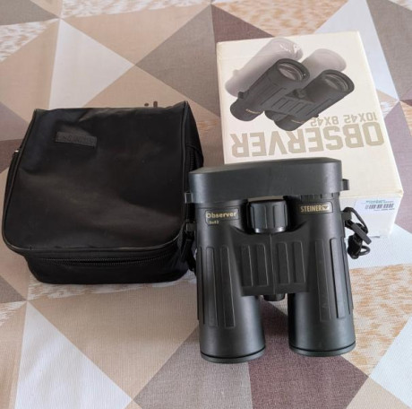 Vendo prismáticos Steiner Observer 8x42 en muy buen estado. Son unos prismáticos de marca premium que 01