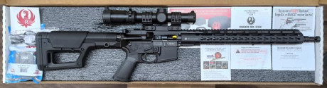 De la marca Ruger, nuevo a estrenar todo menos los visores. Que no son nuevos pero tienen muy poko uso.
Todo 01