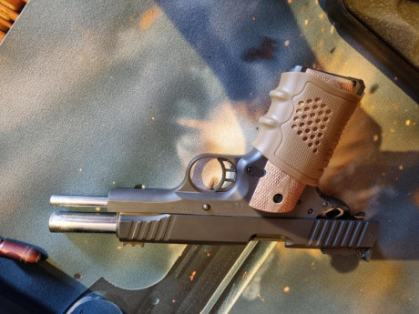 Se vende pistola STI Spartan calibre 45 ACP

Estado impecable
Único propietario
Disparadas  entorno a 01