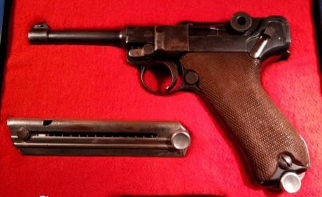 Iniciaremos con una artilleria Erfurt 1914, para continuar con una Mauser Original 4 pulgadas fabricada 102