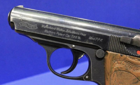 Se vende pistola PPK fabricada en la factoría Walther de Zella-Mehlis en Turingia en el año 1933.
Produccion 160