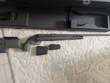 Se cambia Sako s20 precisión casi nuevo por otro rifle de tiro 
Estilo cz600, tija t3x tac 1….. 
escucho 01