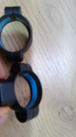 Pues eso,buenas tardes
Se ceden anillas y bases leupold de 30mm,las anillas sin uso ninguno,aún conservan 00