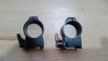 Buenas tardes,se ceden anillas Warner altas desmontables dé 30mm 80€ más envío,girona 00