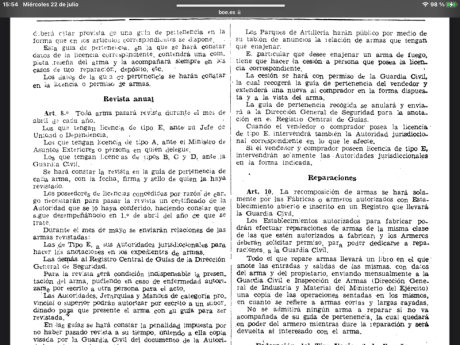 Me reitero, la Revista de armas, invento personal del General Franco, extraída del estamento militar, 80