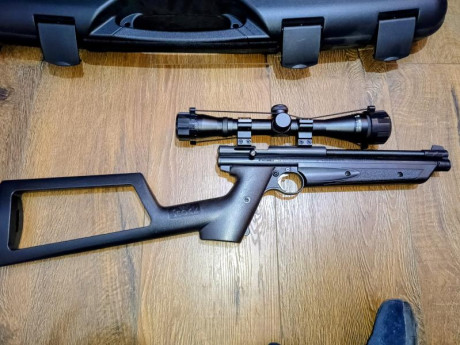 Pistola de aire neumática con diseño de cerrojo de acción simple. Cañón de acero estriado para mayor precisión 02