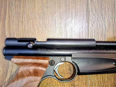 Pistola de aire neumática con diseño de cerrojo de acción simple. Cañón de acero estriado para mayor precisión 01