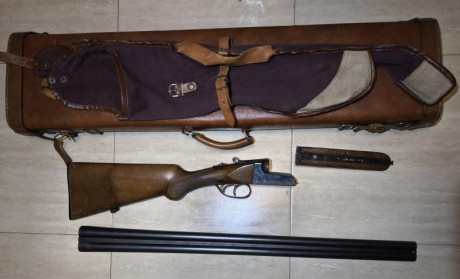 Vendo esta escopeta de la marca Colibrí

-Tipo paralela

-Calibre 12 

-Precio 120€ 

-Ubicada en Alcalá 00