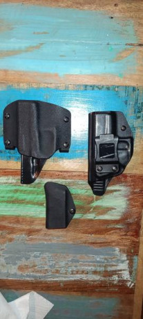 Muy buenas!

Por falta de uso vendo Glock 43 calibre 9mm Pb.

Está guiada con Licencia A, tendrá 100 cartuchos 01