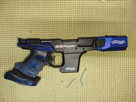 Vendo Walther GSP 500 22lr más kit 32SW comprada nueva en marzo de este año, poco más de 1000 disparos 01