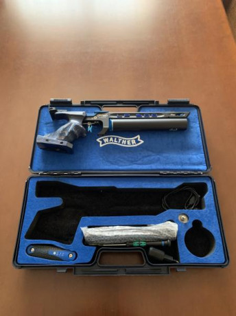 Buenos días.
Vendo Walther LP 500E manufactur del año 2022 cacha diestro tamaño S.
precio 2.000€. 00