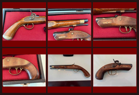 - PISTOLA DE AVANCARGA DIKAR, MODELO DERRINGER PHILADELFiA, CALIBRE 45.

- PISTOLA DE AVANCARGA DIKAR 02