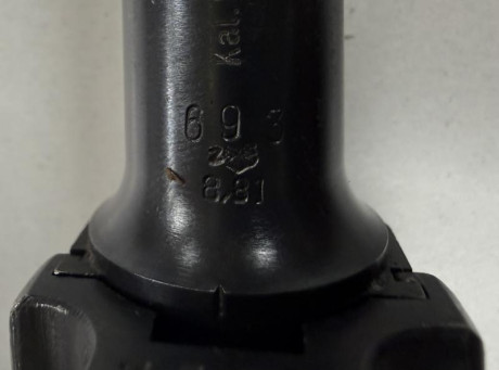 En venta Luger P08 fabricada por Mauser en 1940. Números coincidentes incluso en el cargador. 1.800€
En 21