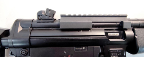 Se vende:     CARABINA SEMIAUTOMATICA  GSG 5  ALEMANA (VERSION EN 22lr DEL SUBFUSIL HK MP5  

Conservada 12
