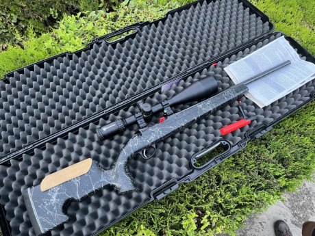 Vendo carabina sako quad bull barrell 22lr.
Muy precisa. Me quito el equipo con el que competía, por dejar 00