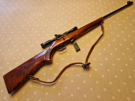 En venta carabina de repetición TOZ 17-01 22LR. Incluye correa, cargador y visor gamo 4x20mm.
Carece de 02