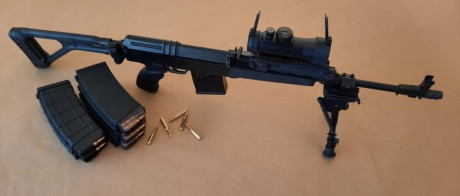 Por empezar otro proyecto ajeno al tiro, vendo rifle VZ58 semiautomático calibre .222 en perfecto estado 02
