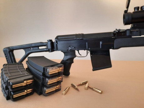 Por empezar otro proyecto ajeno al tiro, vendo rifle VZ58 semiautomático calibre .222 en perfecto estado 01