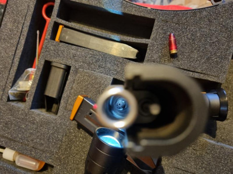 Pistola CZ 75 TS Orange, en estado impecable, con muy poco uso.
Se vende por cambio a nuevos proyectos.
Arma 10