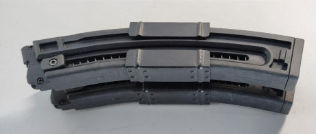 Se vende:     CARABINA SEMIAUTOMATICA  GSG 5  ALEMANA (VERSION EN 22lr DEL SUBFUSIL HK MP5  

Conservada 50
