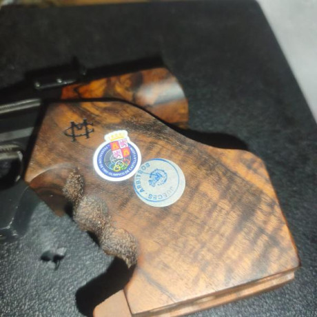 Cacha Walther GSP (Talla S)
Se vende cacha para pistola de competición Walther GSP.
Talla: S (Pequeña).
Estado: 20