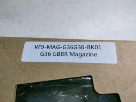 Hola, vendo cargador de airsoft para G36 UMAREX 6mm VFC , nuevo sin estrenar 
precio 68 euros con envio 141