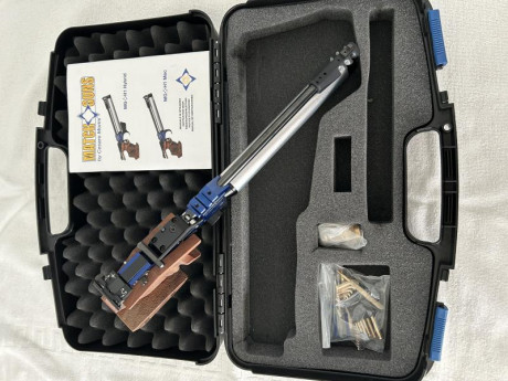 Vendo pistola pcp de competición Match Guns MGH1 mecanica, por cambio de disciplina. Comprada nueva en 11