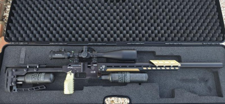 Hola, vendo esta maravillosa carabina en perfecto estado y muy poco uso. Ajustada para 50 mm. Extremadamente 01