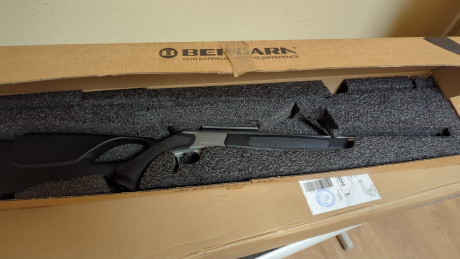 Rifle monotiro Bergara ba13 takedown Thumbole en 6.5 creedmore con visor nocturno pard Ds 35-70 ir 850. 01