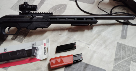 Por cambios de proyectos, voy a vender esta carabina del 22Lr, la carabina va muy fina y es precisa, pero 30