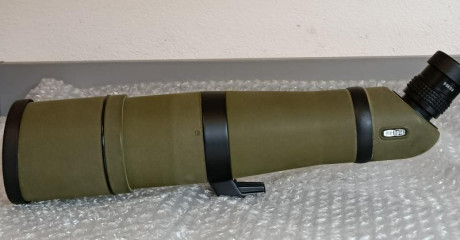Catalejo marca Meopta de 40x70 fabricación en Republica Checa , resolución óptica similar a marcas de 10
