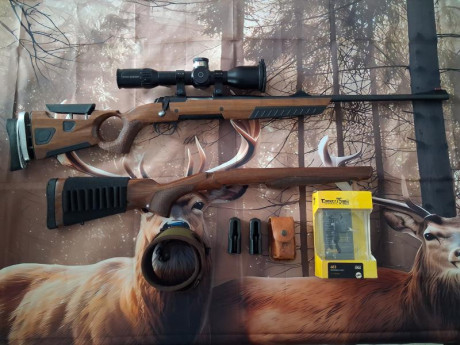 Vendo rifle Browning X-Bolt .270WSM en muy buen estado, con los siguientes accesorios: Culata ergonomica 02