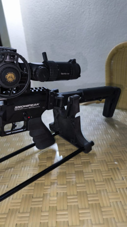 Snowpeak AP 900 , calibre 5,5 , con Kit de muelle del martillo instalado , me costo 80 euros el Kit , 12