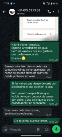 Pues eso, que me han engañado y tratado de tonto.

El día 20/8/2026 les compré en su tienda online una 10
