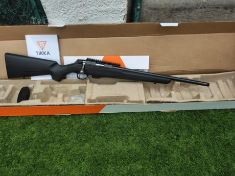  Buenos días

Pongo en venta un rifle Tikka T1X MTR en calibre 17 HMR

Reestreno absoluto y lógicamente 02