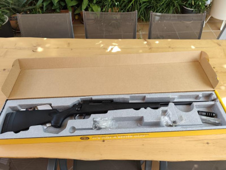 Vendo rifle 6.5 creedmoor de la marca cva cascade.
Es un rifle ligero, muy fácil de transportar y suave 20