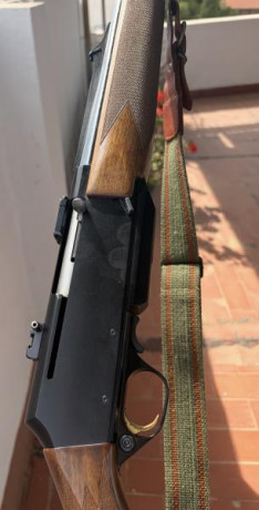 Impecable Browning Bar 2 calibre 30 06 y bases originales Apel.   
Se entrega en funda de piel. 
2 cargadores 00