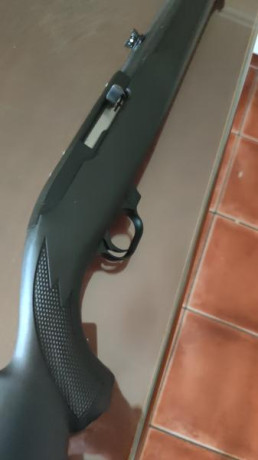 Ruger 10/22 sintético, sin uso, muy nuevo, 450
Norinco palanca 22, pocos tiros,en muy buen estado, 450 12