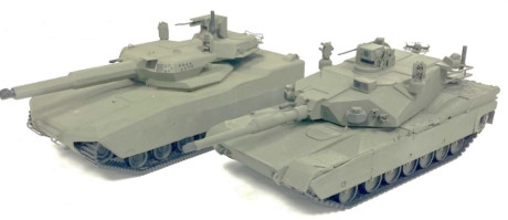 Se basa en el el prototipo AbramsX 00
