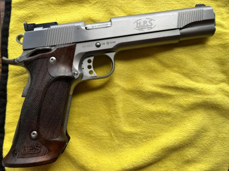 Vendo pistola HPS Target Exclusiv 6"

- Calibre 9PB
- Cañon 6 pulgadas
- Gatillo perfectamente ajustado 00