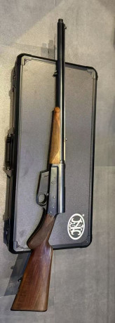 Se vende rifle FN Browning 1900 semi-auto caliber 35 Rem. en buen estado.
Solo se produjeron 4.950 unidades 02