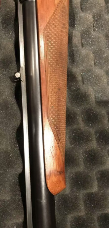Se vende rifle FN Browning 1900 semi-auto caliber 35 Rem. en buen estado.
Solo se produjeron 4.950 unidades 12