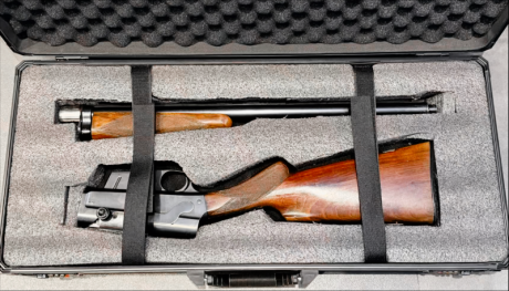 Se vende rifle FN Browning 1900 semi-auto caliber 35 Rem. en buen estado.
Solo se produjeron 4.950 unidades 10