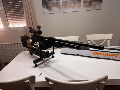 Buenas!

Se vende carabina Snowpeak M25 calibre 6,35 completamente nueva, se compró en junio de 2026, 10